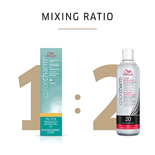 Wella Color Charm Demi Activating Lotion for Hair 15.4 oz