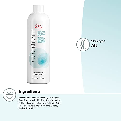 Wella Color Charm Demi Activating Lotion for Hair 15.4 oz