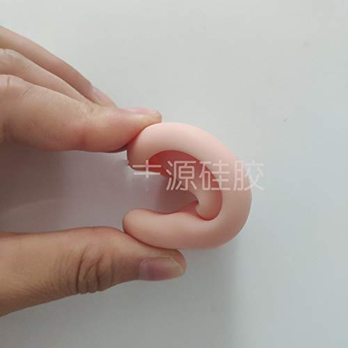 WellieSTR 1 Pair Ear Model Silicone Ear Acupuncture Practice Model Right and ...
