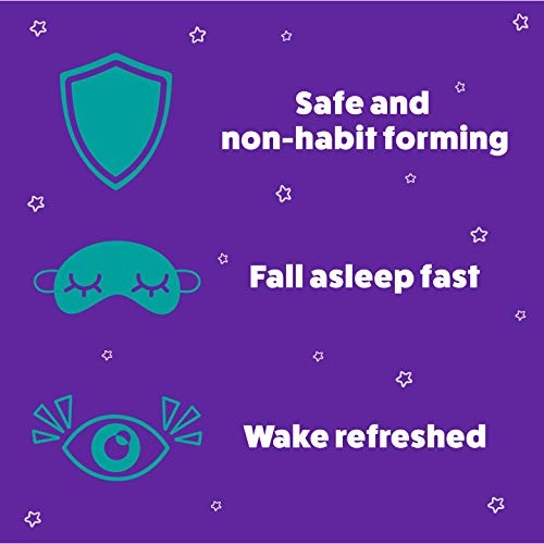 Wellness Basics Maximum Strength Sleep-Aid Diphenhydramine Softgel Twin Pack,...