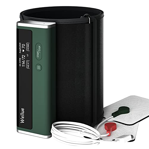 Wellue Blood Pressure Monitor + Massage, Upper Arm Cuff BP Machine with Free ...