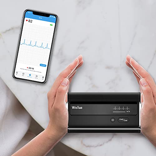 Wellue BP2 Connect - Blood Pressure Monitor + AI-ECG | Wi-Fi & Bluetooth Sync...
