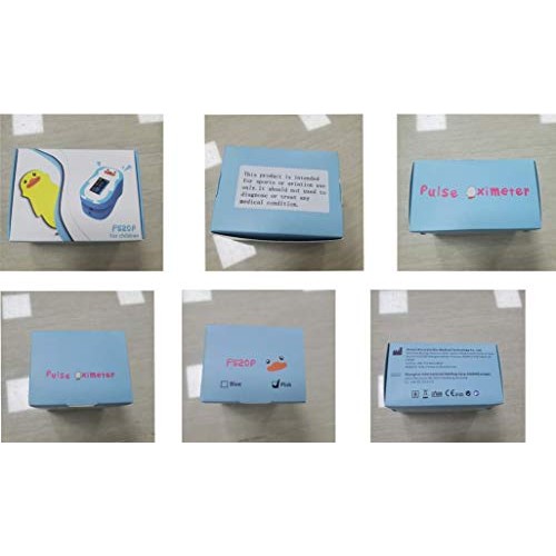 Wellue Children Pulse Oximeter Fingertrip with Warning Function, Blood Oxygen...