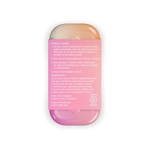 Welly Bandages - Face Savers, Hydrocolloid, Adhesive, Small Spot Shape, Clear...