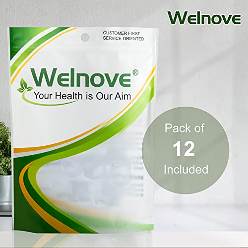 Welnove Gel Toe Separator, Pinky Toe Spacers, Little Toe Cushions for Prevent...