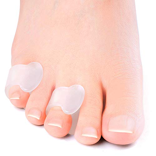 Welnove Gel Toe Separator, Pinky Toe Spacers, Little Toe Cushions, Small Toe ...