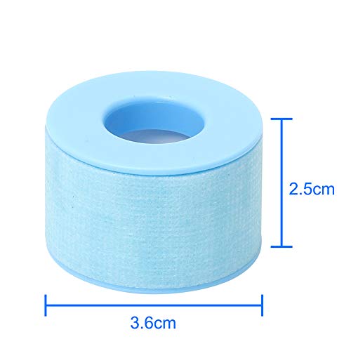 Lash Tapes Blue Silicone Gel Cross Texture Direction Eyelash Tapes Eaily Tear...