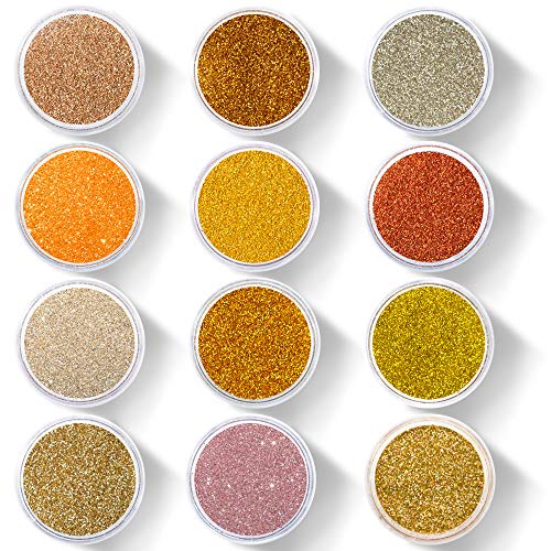 Glitter Wenida 12 Colors Gold Holographic Cosmetic Laser Festival Powder Sequ...
