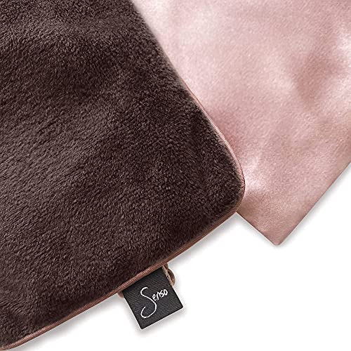 WEPL Senso Lavender Eye Pillow Clay Beads Weighted Eye Mask Elastic Strap Hot...