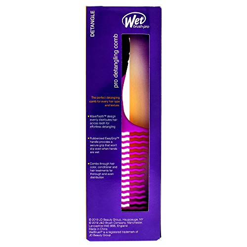 Wet Brush Comb Pro Detangler Purple