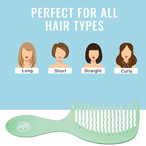 Wet Brush Go Green Detangling Infused Treatment Comb - Tea Tree Oil Unisex Co...