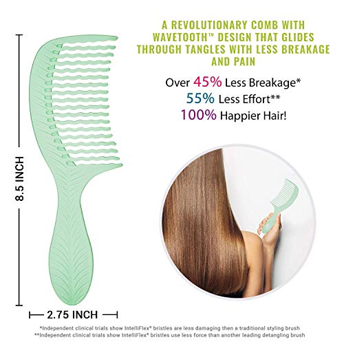 Wet Brush Go Green Detangling Infused Treatment Comb - Tea Tree Oil Unisex Co...