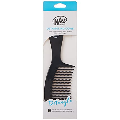 Wet Brush Original Detangler Wave Tooth Design Hair Brush with Ultra Soft Int...