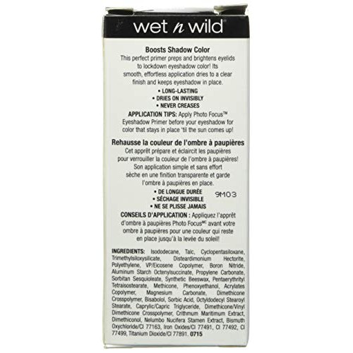 Wet & Wild Photofocus Eyeshadow Primer, 1.6 Ounce
