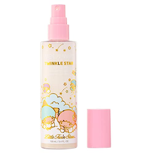 Wet n Wild Little Twin Stars Twinkle Glow Makeup Facial Mist Spray, Cotton Ca...