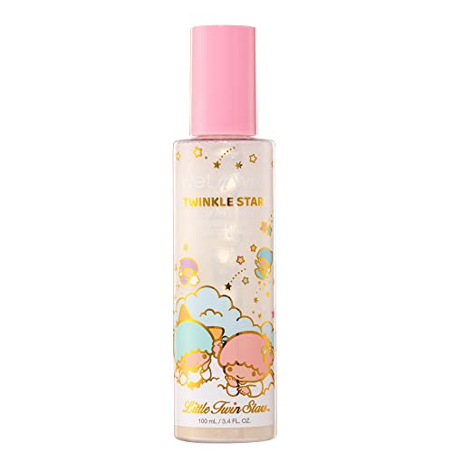 Wet n Wild Little Twin Stars Twinkle Glow Makeup Facial Mist Spray, Cotton Ca...