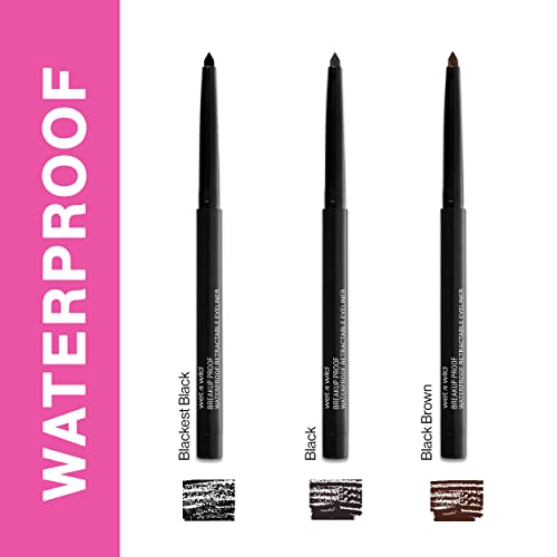 wet n wild Mega Last Breakup-Proof Retractable Gel Eyeliner| Waterproof| Smud...