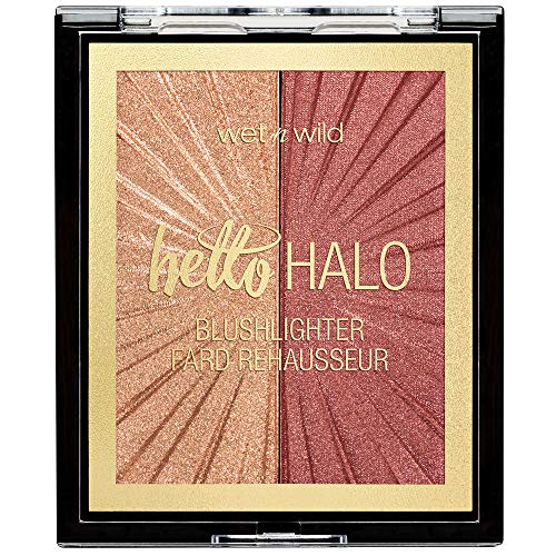 wet n wild MegaGlo Blushlighter| Blush & Highlighter Duo| Shimmer Metallic Fi...