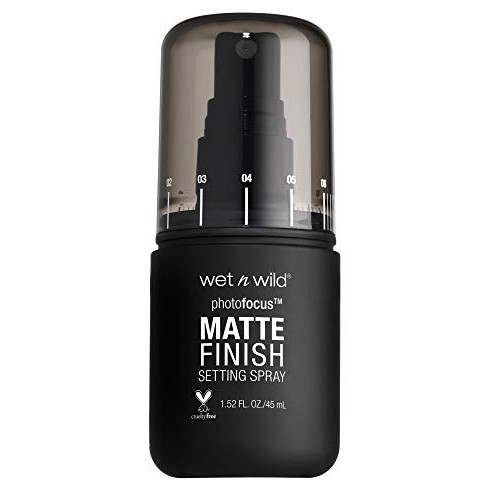 wet n wild Photo Focus Matte Finish Setting Spray, Matte Appeal, 1.52 Ounces