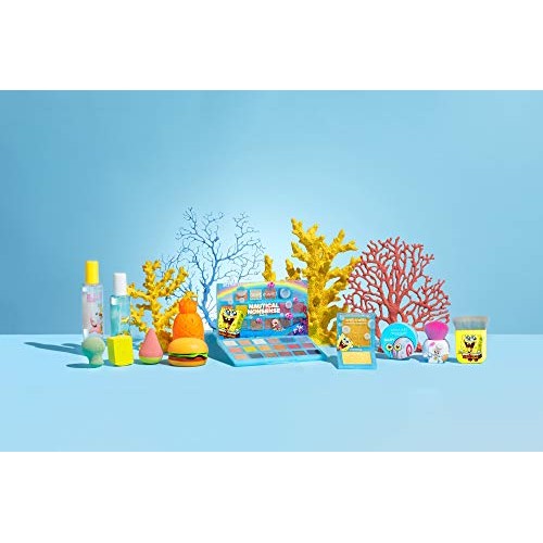 Wet n Wild Soap Suds Sponge + Brush Cleanser Bob Squarepants Makeup Tools Bru...