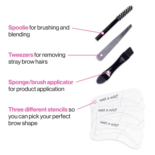 Wet n Wild Ultimate Brow Universal Stencil Kit - Universal Appeal