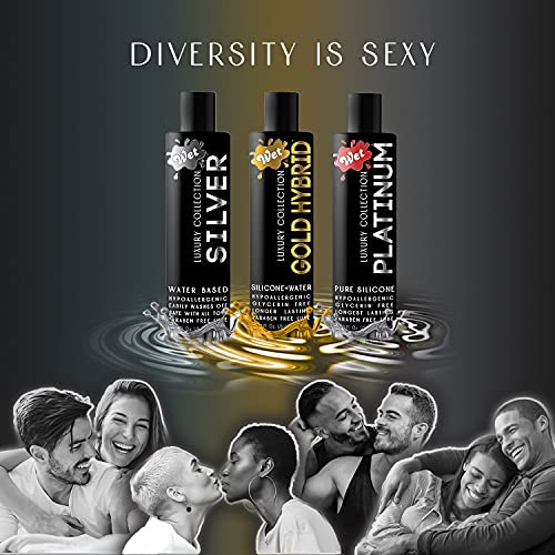 Wet Platinum Silicone Based Sex Lube 4.2 Ounce Premium Personal Luxury Lubric...
