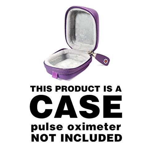 Fingertip Pulse Oximeter Case for Zacurate Pro 500DL, 500BL, Childrend; Facel...