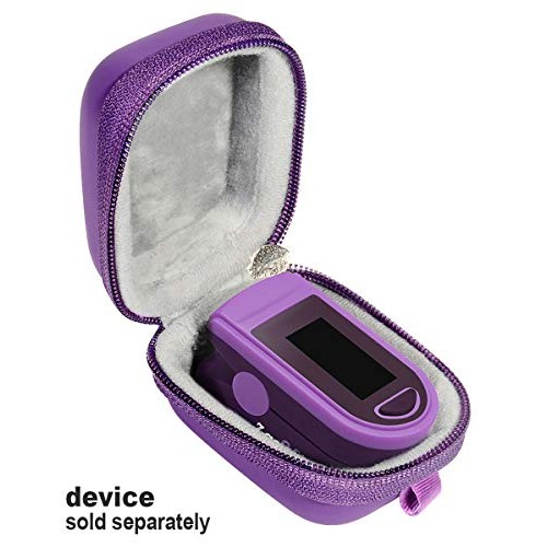 Fingertip Pulse Oximeter Case for Zacurate Pro 500DL, 500BL, Childrend; Facel...