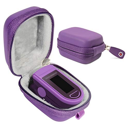 Fingertip Pulse Oximeter Case for Zacurate Pro 500DL, 500BL, Childrend; Facel...
