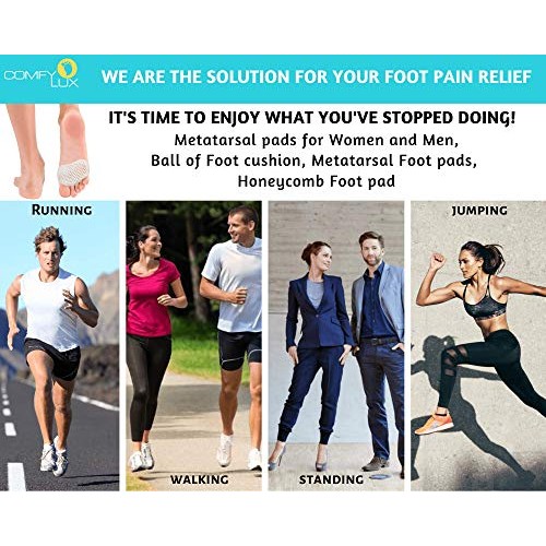 Metatarsal Pads Ball of Foot Cushions Metatarsal Pads for Women | Metatarsal ...