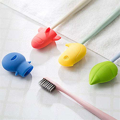 Travel Toothbrush Head Cover Case, Silicone Dustproof Toothbrush Protect Case...