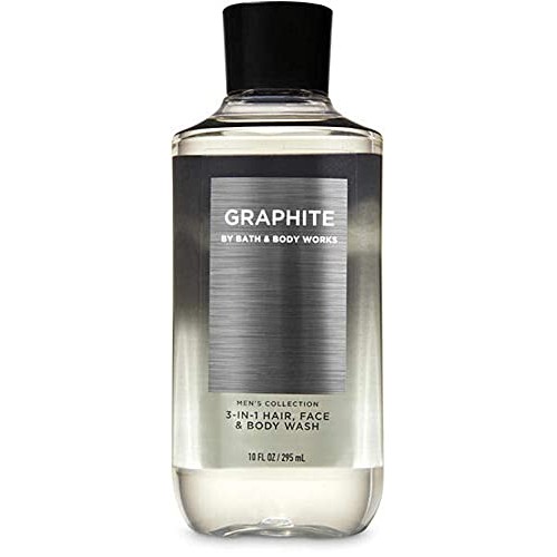 Bath and Body Works Men's Collection Graphite 3-in-1 Hair Face and Body Wash ...