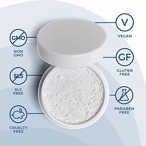 White Birch Activated White Charcoal Powder - Professional Teeth Whitening Ch...