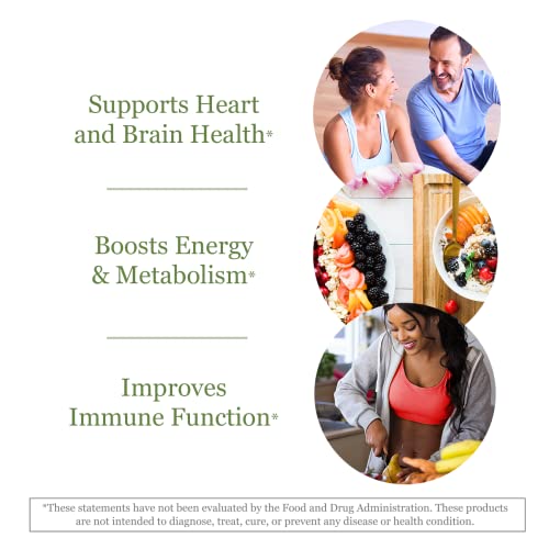 Wholesome Organics Multivitamin for Men & Women - Vitamin A, B, C, D, E - Ene...