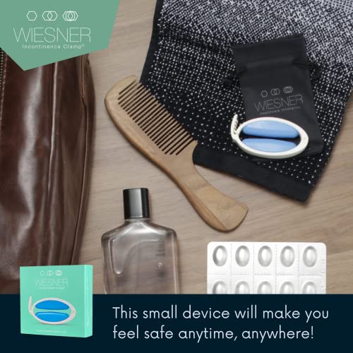 WIESNER Incontinence Clamp - Original Male Incontinence Clamp - 3 Adjustable ...