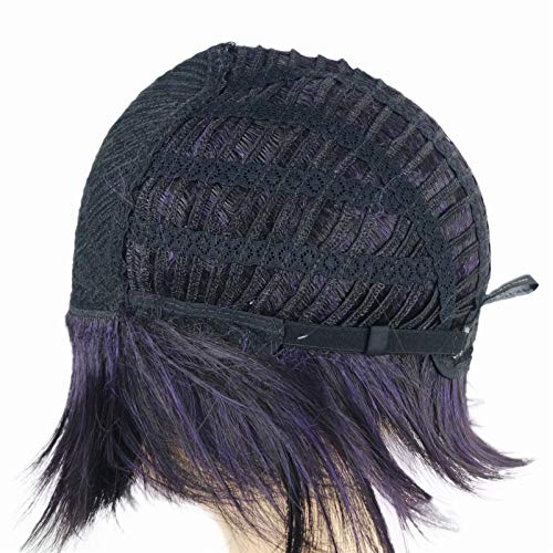 Wiginway Short Straight Full Synthetic Wigs Fashion Thick Fluffy Wigs Natural...