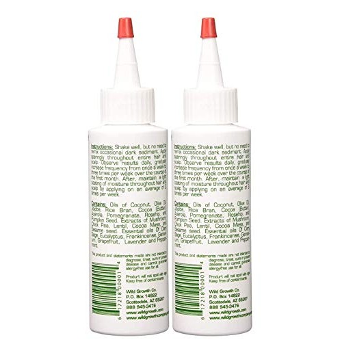 Wild Growth Hair Oil 4oz "Pack of 2"