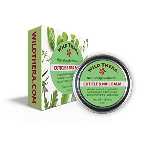 Wild Thera Herbal Cuticle Balm. Natural Cuticle Oil Cuticle Moisturizer for C...
