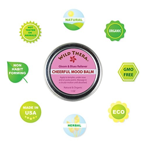Wild Thera Natural Herbal Balm for Relaxation and Positive Energy.