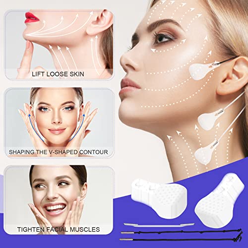 Face Lift Tape, 60Pcs Face Tape Lifting Invisible, Waterproof Face Tape with ...