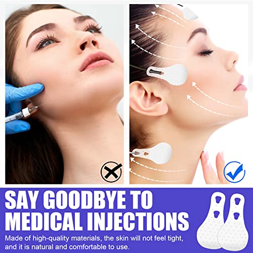 Face Lift Tape, 60Pcs Face Tape Lifting Invisible, Waterproof Face Tape with ...