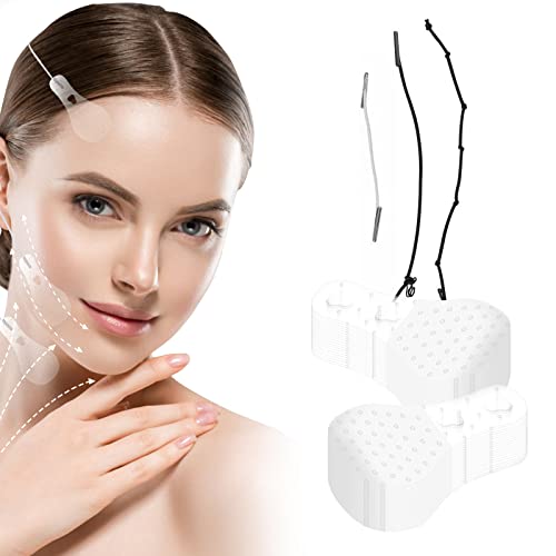 Face Lift Tape, 60Pcs Face Tape Lifting Invisible, Waterproof Face Tape with ...