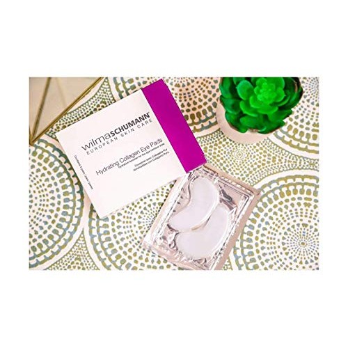 WILMA SCHUMANN Hydrating Collagen Eye Pads - 100% Pure & Natural Collagen Moi...