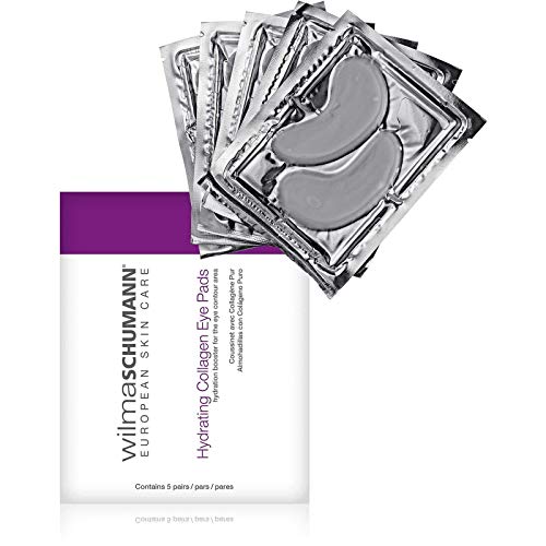 WILMA SCHUMANN Hydrating Collagen Eye Pads - 100% Pure & Natural Collagen Moi...