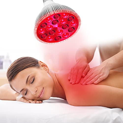 Windeer Red Light Therapy Lamp, 18 LEDs 45W Infrared Light Therapy Device, 66...