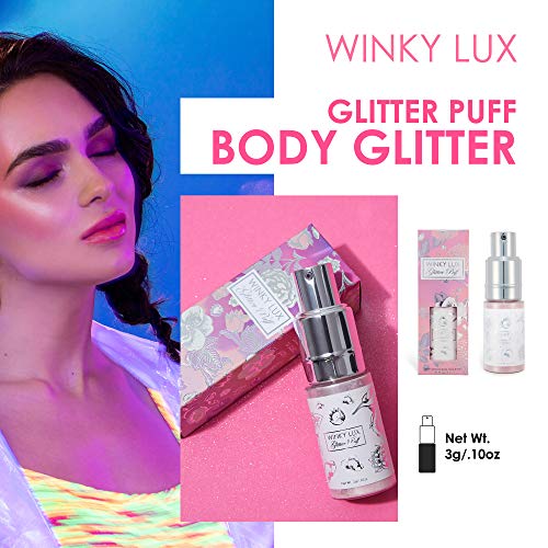 Winky Lux Glitter Puff Body Glitter- Body Spray