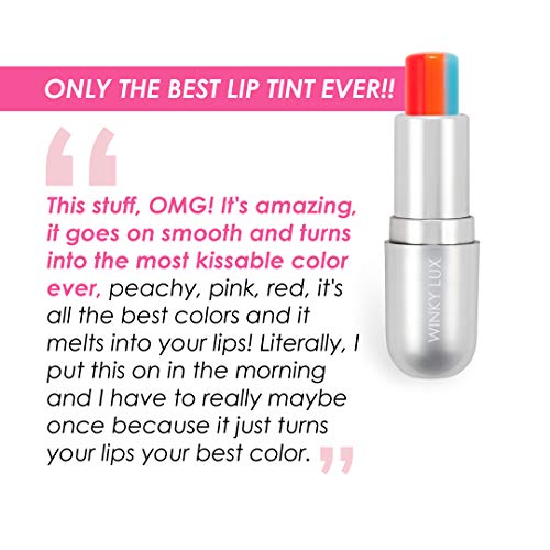 Winky Lux | Rainbow Tinted Lip Balm | pH Lipstick | Tinted Lip Balm | Color C...