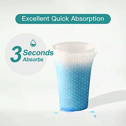 Winner Disposable Face Towels, OEKO-Tex Safety Certified Cotton, Chemical-fre...