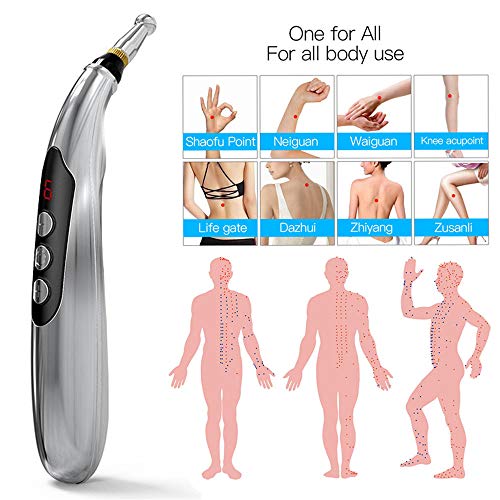 Acupuncture Pen USB Rechargeable, Electronic Acupuncture Pen Pain Relief Tool...