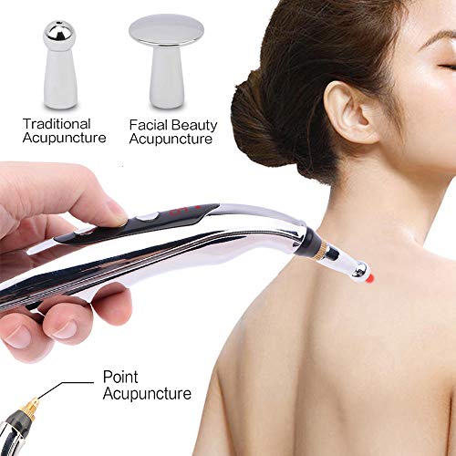 Acupuncture Pen USB Rechargeable, Electronic Acupuncture Pen Pain Relief Tool...